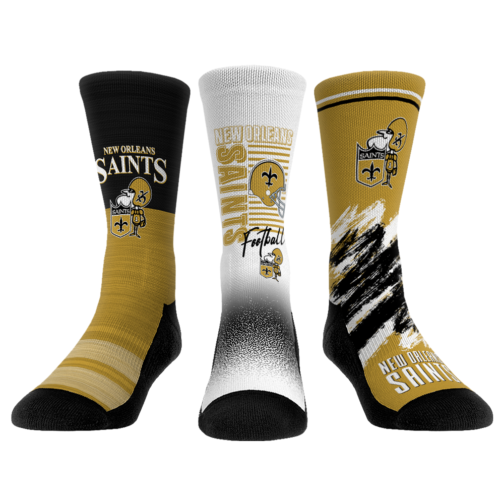 New Orleans Saints - Retro Throwback 3-Pack - {{variant_title}}