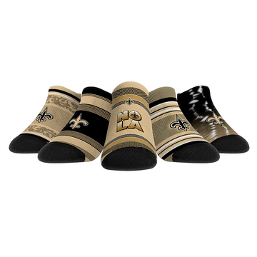 New Orleans Saints - Low Cut  - Super Fan 5-Pack