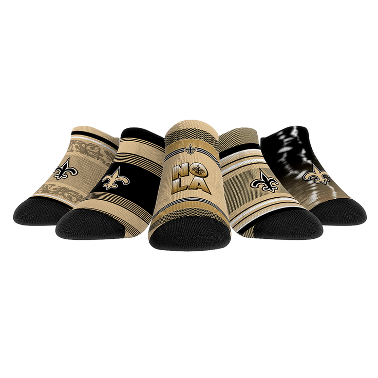 New Orleans Saints - Low Cut  - Super Fan 5-Pack - {{variant_title}}