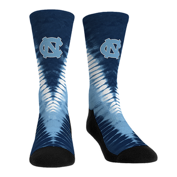 North Carolina Tar Heels - V Shape Tie Dye