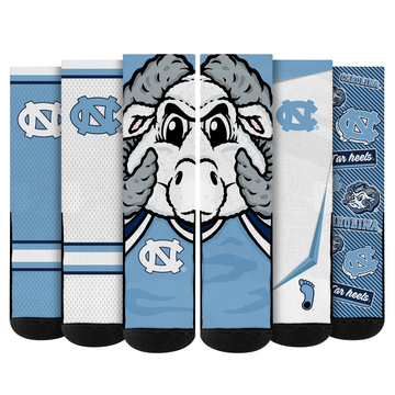North Carolina Tar Heels - Super Fan Bundle 5-Pack