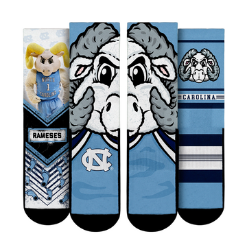 North Carolina Tar Heels - Mascot 3-Pack