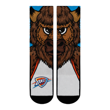Oklahoma City Thunder - Split Face Mascot