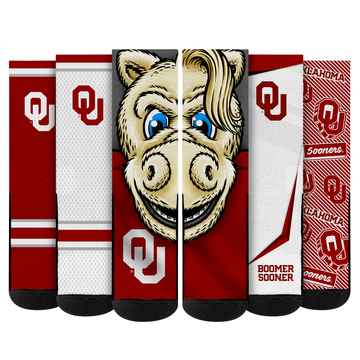 Oklahoma Sooners - Super Fan Bundle 5-Pack