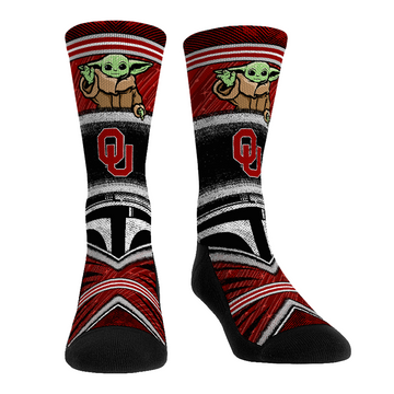 Oklahoma Sooners - Star Wars  - Grogu Intergalactic Fan