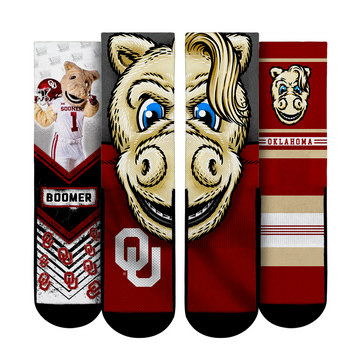 Oklahoma Sooners - Mascot 3-Pack