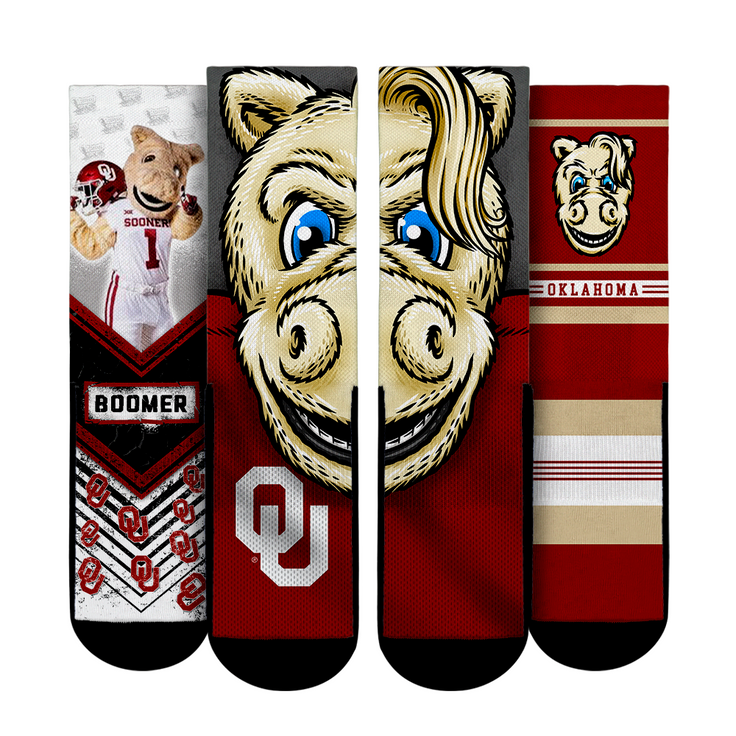 Oklahoma Sooners - Mascot 3-Pack - {{variant_title}}