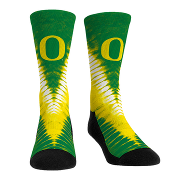 Oregon Ducks - V Shape Tie Dye