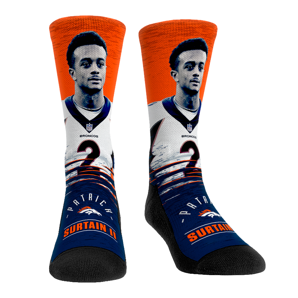Denver Broncos Socks - Jumbotron - Rock 'Em Socks - NFL