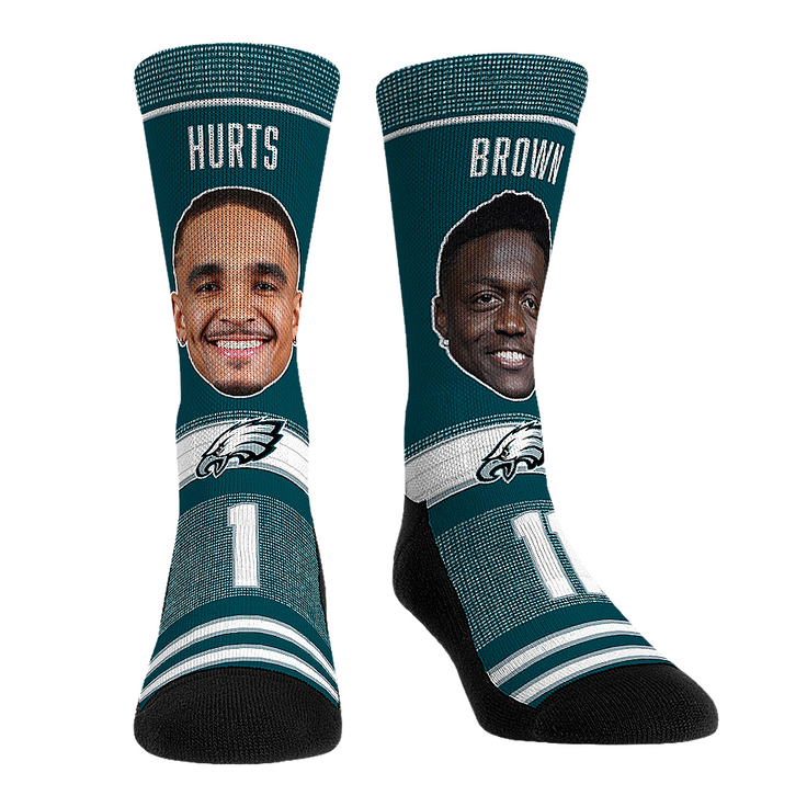 Jalen Hurts & AJ Brown - Philadelphia Eagles  - Teammates - {{variant_title}}