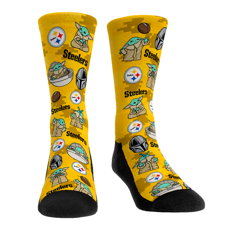 Pittsburgh Steelers - Star Wars  - Grogu All-Over - {{variant_title}}