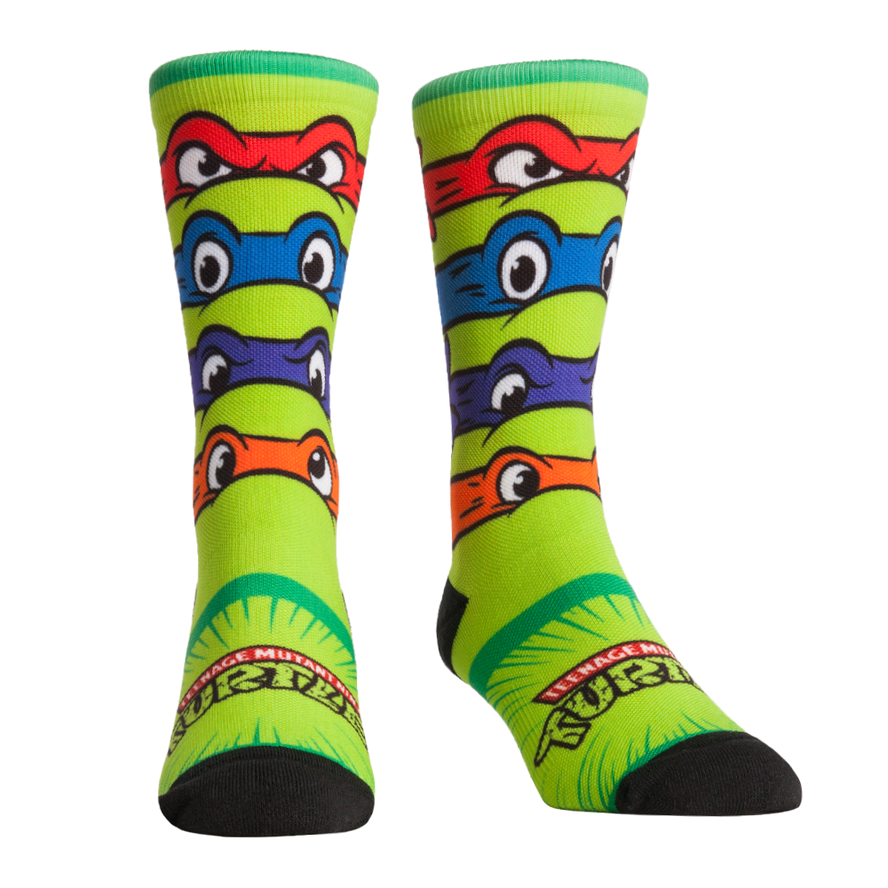 Teenage Mutant Ninja Turtles Bandanas Socks - Rock 'Em Socks