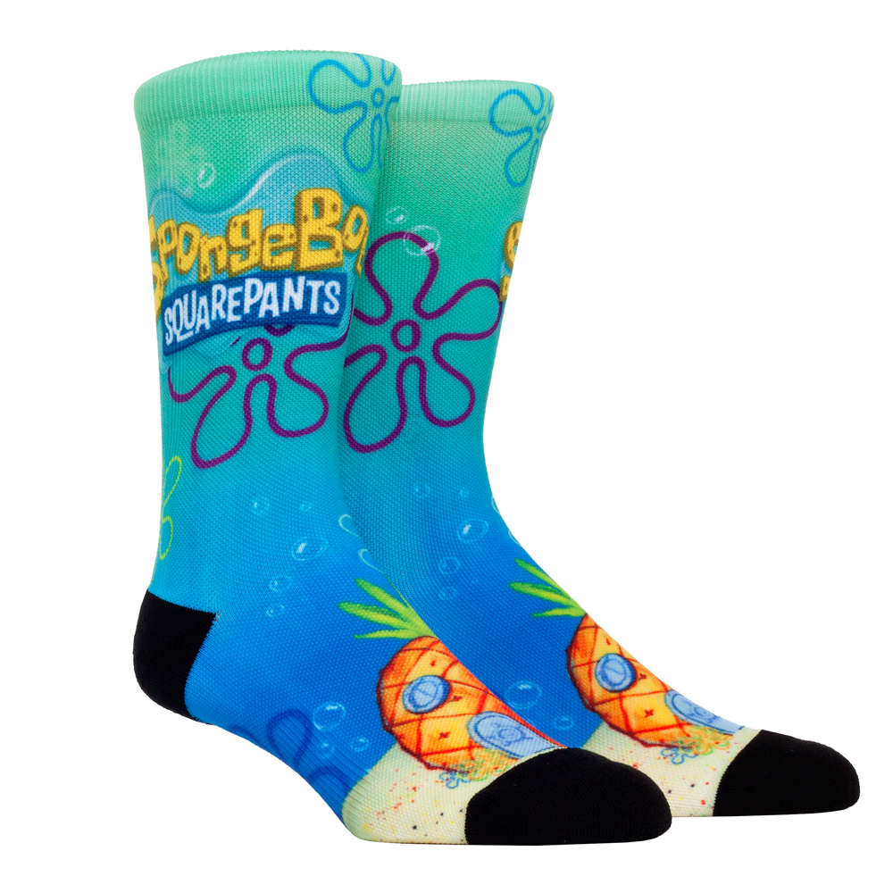 SpongeBob SquarePants Bikini Bottom Socks Rock 'Em Socks