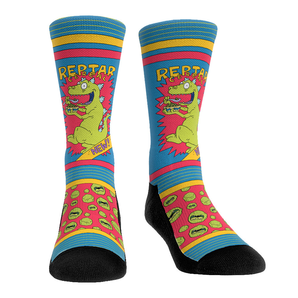 Rugrats - Reptar Cereal - Rock 'Em Socks