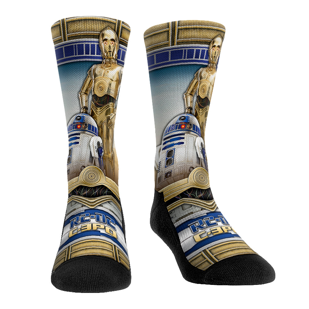 R2-D2 & C-3PO Socks - Star Wars Socks - Rock 'Em Socks