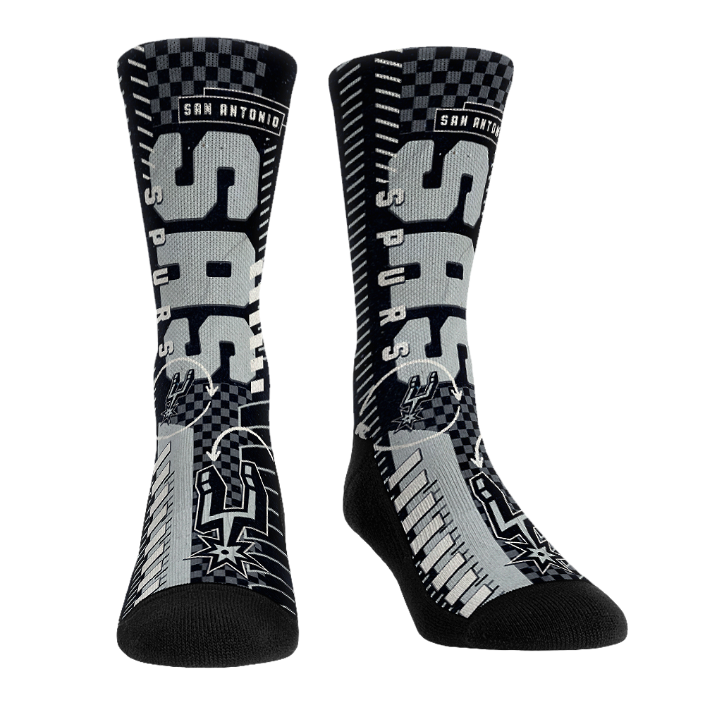 San Antonio Spurs - Distressed Geometric - {{variant_title}}