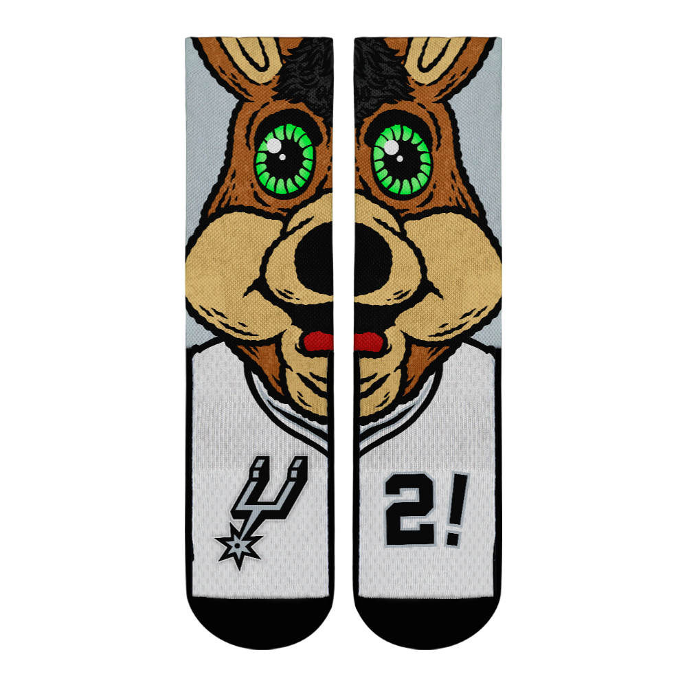 San Antonio Spurs - Split Face Mascot - {{variant_title}}