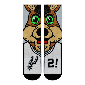 San Antonio Spurs - Split Face Mascot