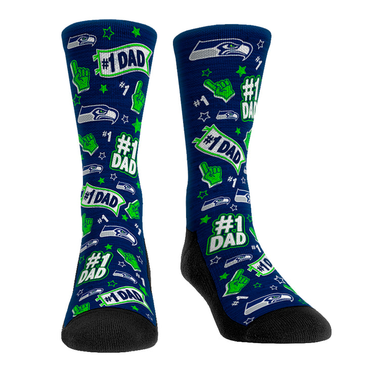 Seattle Seahawks - #1 Dad - {{variant_title}}