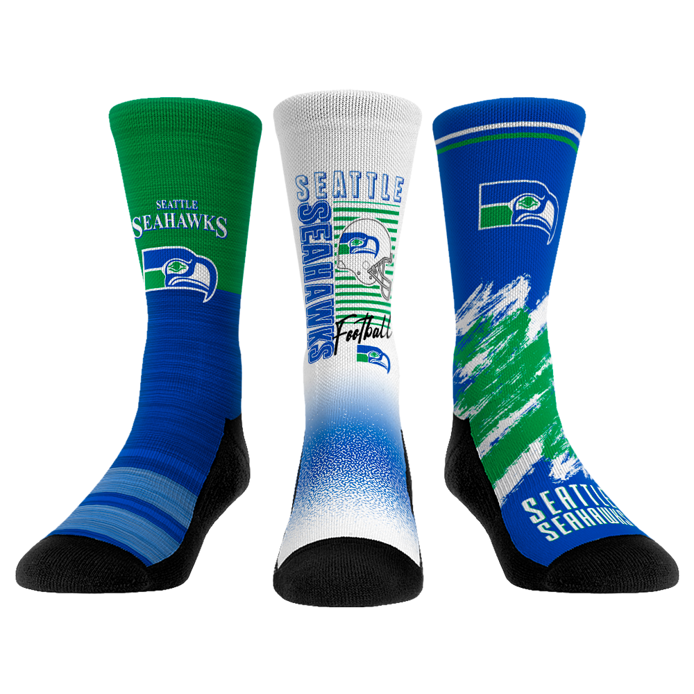 Seattle Seahawks - Retro Throwback 3-Pack - {{variant_title}}