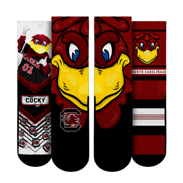 South Carolina Gamecocks - Mascot 3-Pack