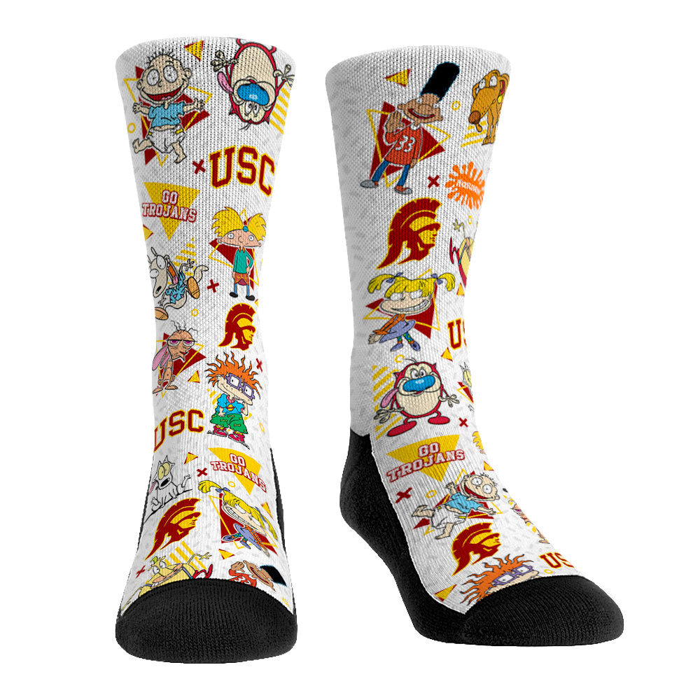 USC Trojans - 90's Nickelodeon Characters All-Over - {{variant_title}}