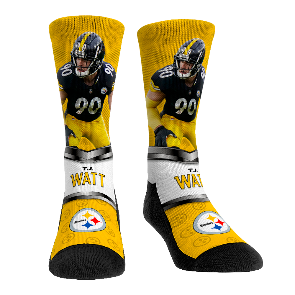 Pittsburgh Steelers - Highlight - TJ Watt / L/XL (sz 9-13)