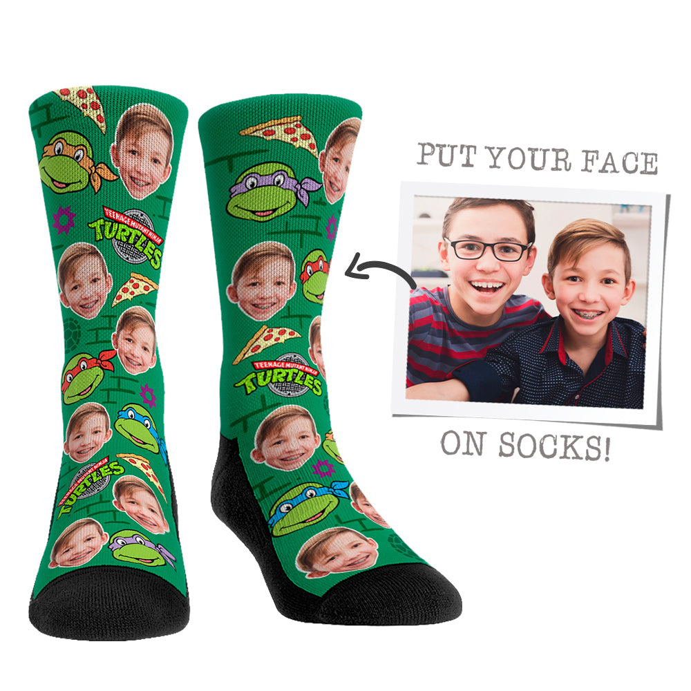 Custom Face Socks - Teenage Mutant Ninja Turtles - {{variant_title}}