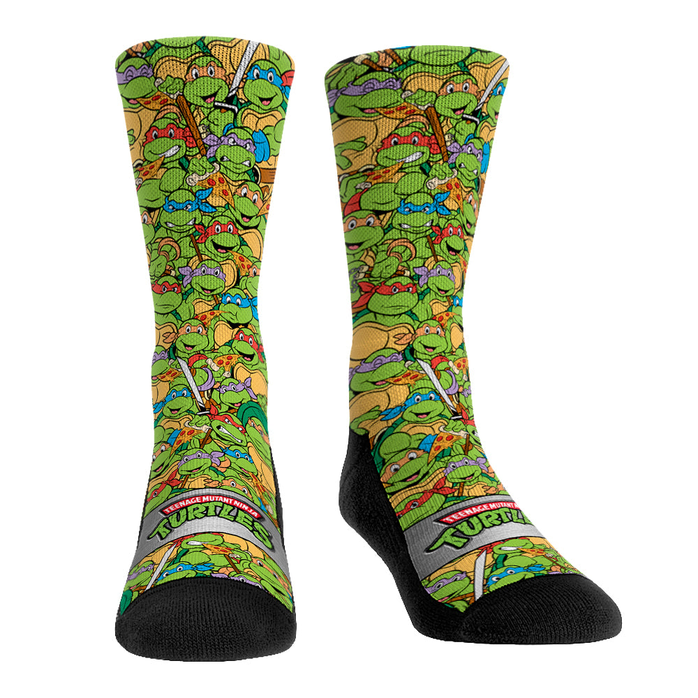 Teenage Mutant Ninja Turtles - Stacked Characters - Rock 'Em Socks