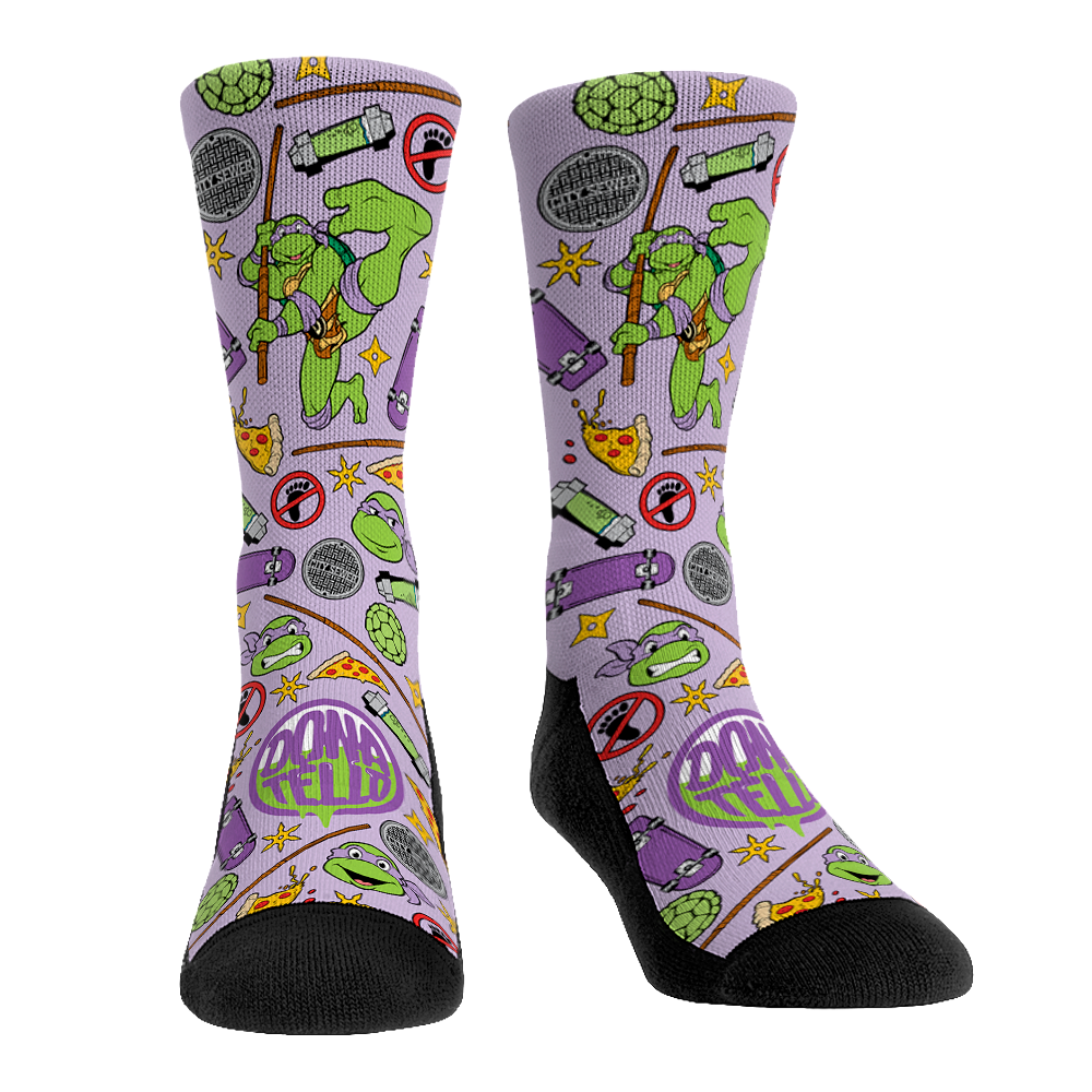 TMNT Socks - Donatello Character Kaboom! - Rock 'Em Socks