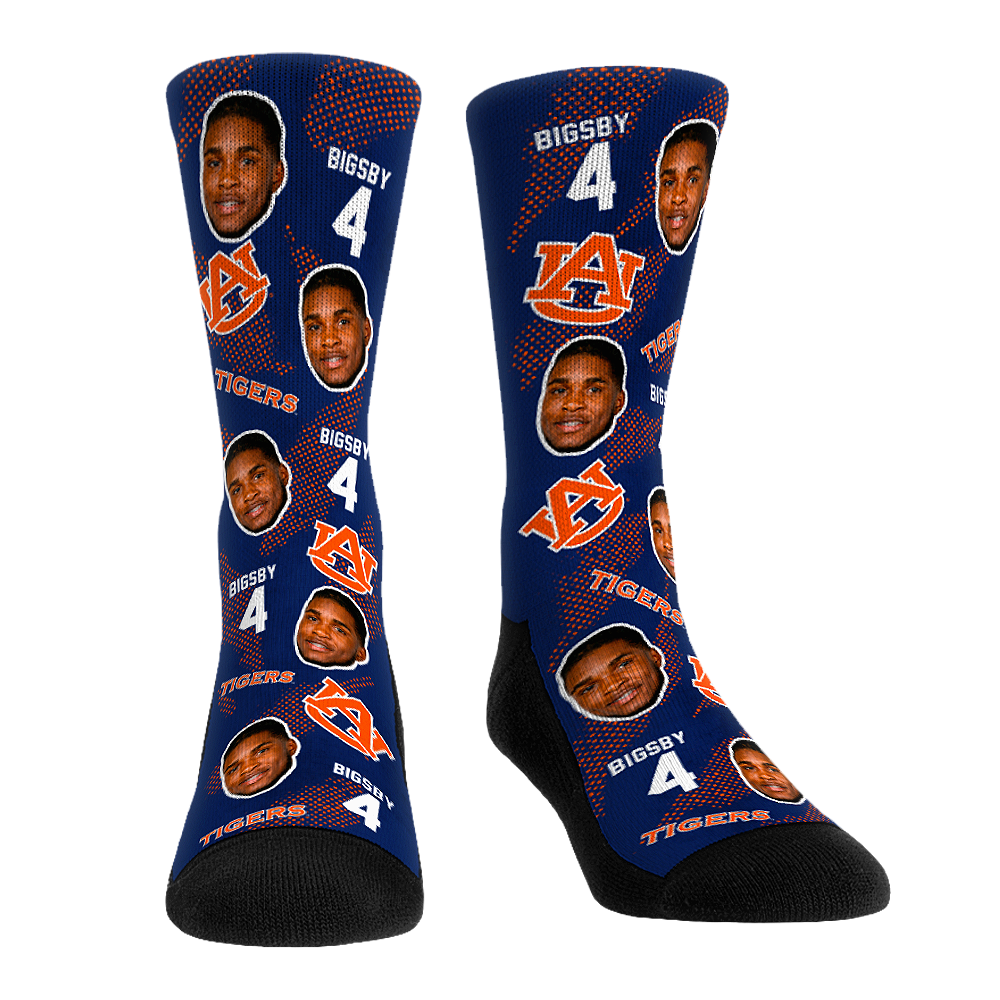 Auburn Tigers Socks - Football Guy Socks - Rock 'Em Socks