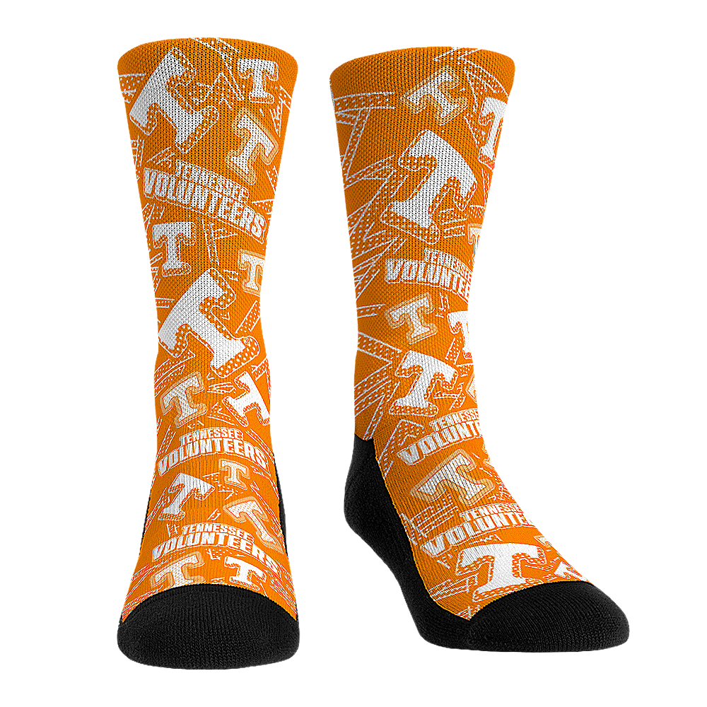 Tennessee Volunteers Socks - Microdot All-Over - Rock 'Em Socks