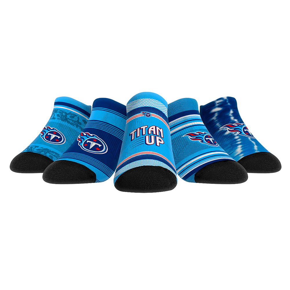 Tennessee Titans - Low Cut  - Super Fan 5-Pack - {{variant_title}}