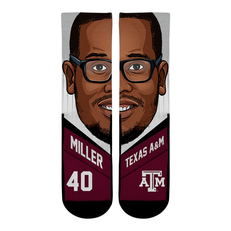 Von Miller - Texas A&M Aggies  - Game Face - {{variant_title}}