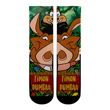 The Lion King - Timon & Pumbaa  - Split Face