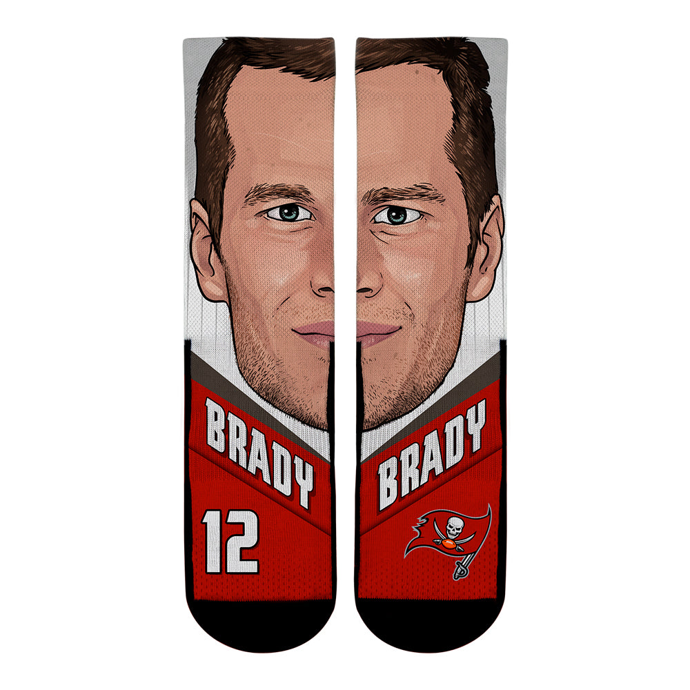 Tom Brady - Tampa Bay Buccaneers  - Game Face - {{variant_title}}