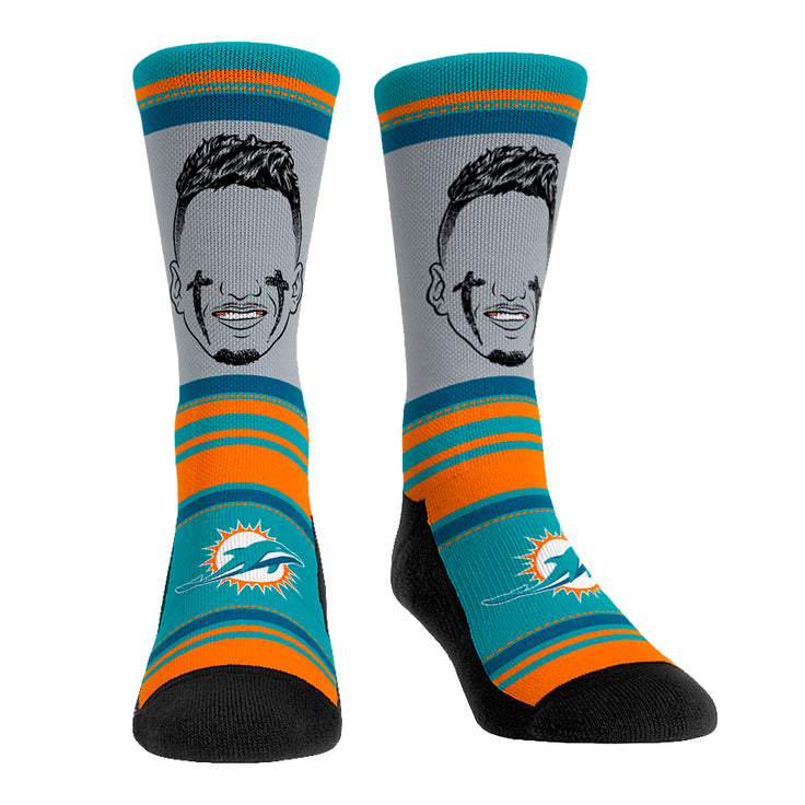 Tua Tagovailoa - Miami Dolphins  - Superstar Stripes - {{variant_title}}