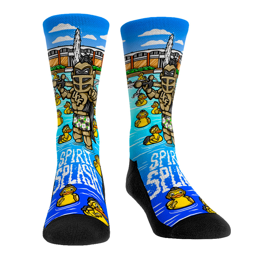 UCF Knights Spirit Splash Rock 'Em Socks