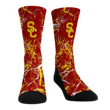 USC Trojans - Cracked Marble