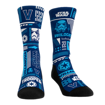 Villanova Wildcats - Star Wars  - Stormtrooper Pattern