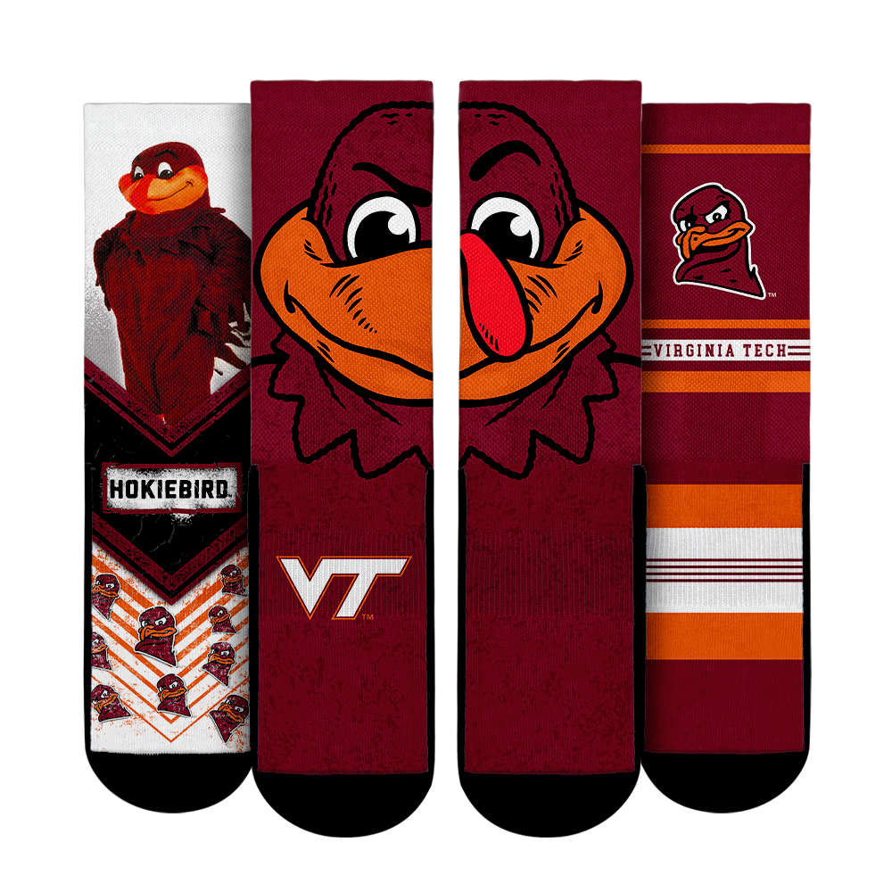 Virginia Tech Hokies - Mascot 3-Pack - {{variant_title}}