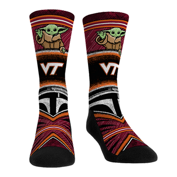 Virginia Tech Hokies - Star Wars  - Grogu Intergalactic Fan