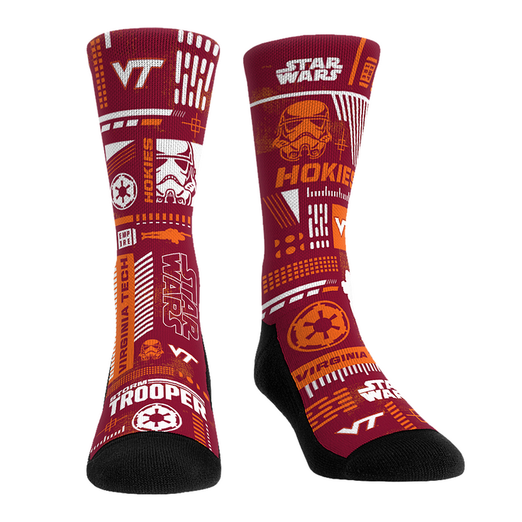 Virginia Tech Hokies - Star Wars  - Stormtrooper Pattern - {{variant_title}}