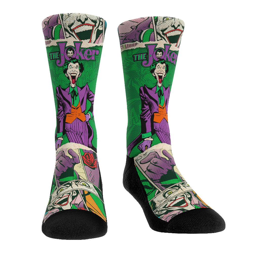 The Joker Socks - Off Panel - Rock 'Em Socks - DC Comics Socks