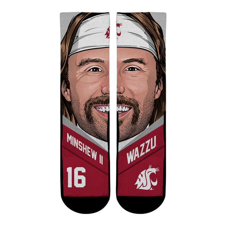 Gardner Minshew II - Washington State Cougars - Game Face - {{variant_title}}