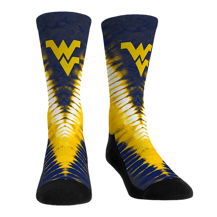 West Virginia Mountaineers - V Shape Tie Dye - {{variant_title}}