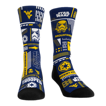 West Virginia Mountaineers - Star Wars  - Stormtrooper Pattern