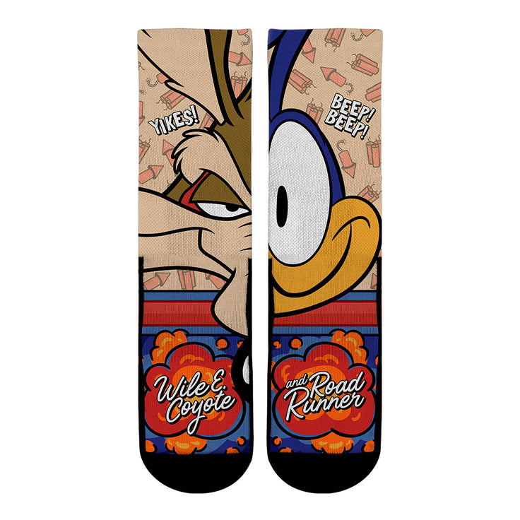 Wile E. Coyote & Road Runner - Split Face - {{variant_title}}