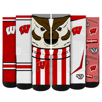 Wisconsin Badgers - Super Fan Bundle 5-Pack