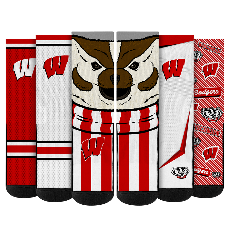 Wisconsin Badgers - Super Fan Bundle 5-Pack - {{variant_title}}
